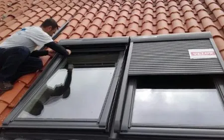 montaje de ventanas velux en erandio